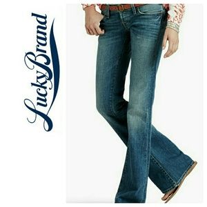 Lucky Brand Paisley Pocket Jeans